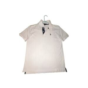 White Polo T shirt youth XXL